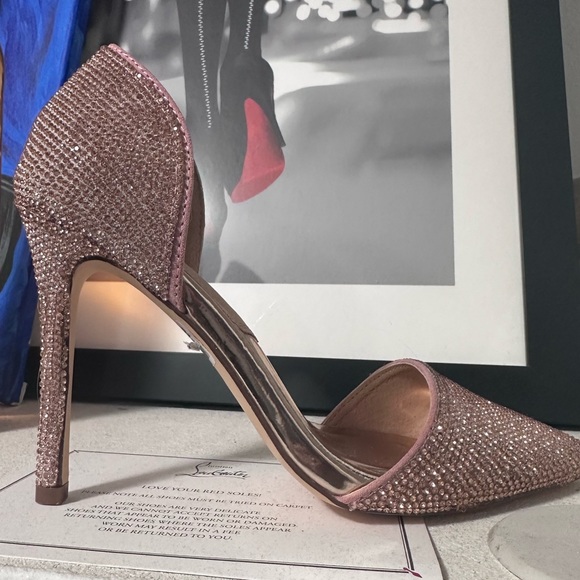 Rose Gold Heels Size 5.5 - Picture 5 of 7